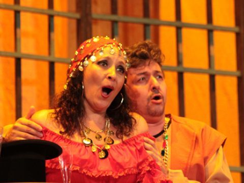 Carmen Serrano y Gonzalo Terán. (Foto: R. Cobo)