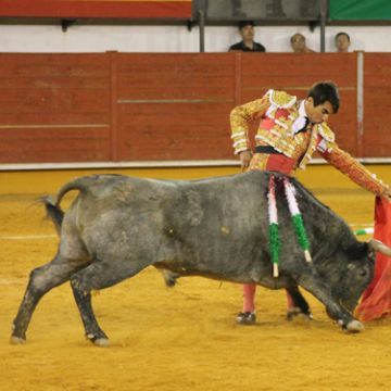 Natural de López Chaves al segundo de su lote. (Foto: R. Cobo)
