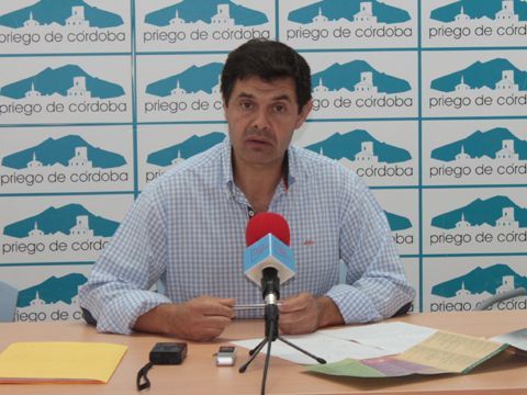 Luis Miguel Carrillo durante la valoración que realizó de Agropriego. (Foto: R. Cobo)