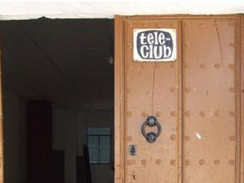 El edificio fue acondicionado para un Teleclub en la década de los años sesenta del siglo XX. (Foto: E.A.O.) 