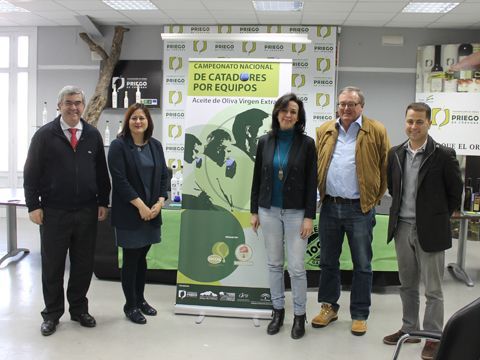 Serrano, García, Ceballos, Field, y Muela. (Foto: R. Cobo)