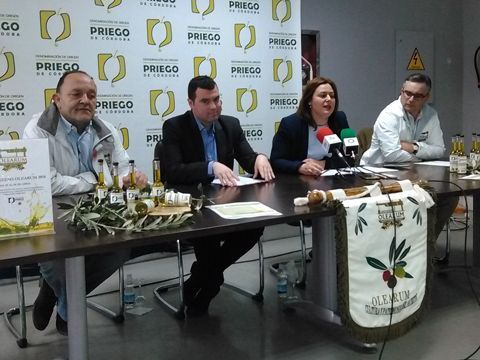 Fermín Rodríguez, José Manuel Mármol, Paqui García y José Antonio Torres durante la presentación del congreso. (Foto: R. Cobo)