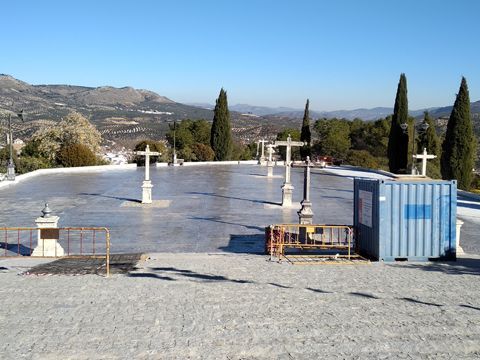Panorámica del nuevo aspecto de El Calvario. (Foto: R. Cobo)