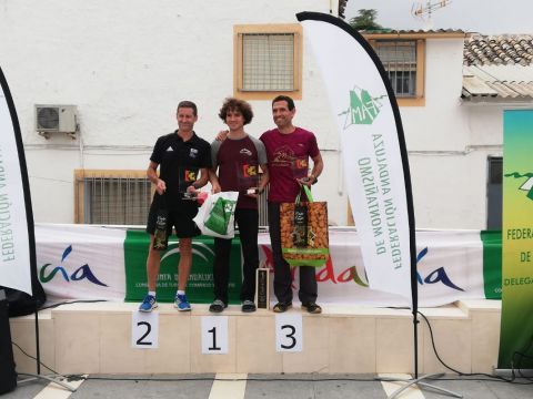 Podio del Trail Corto. (Foto: UMAX Trail)