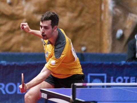 Moisés Álvarez en uno de los partidos del torneo. (Foto: RFETM)