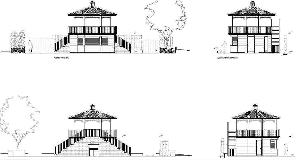 Proyecto del nuevo quiosco.