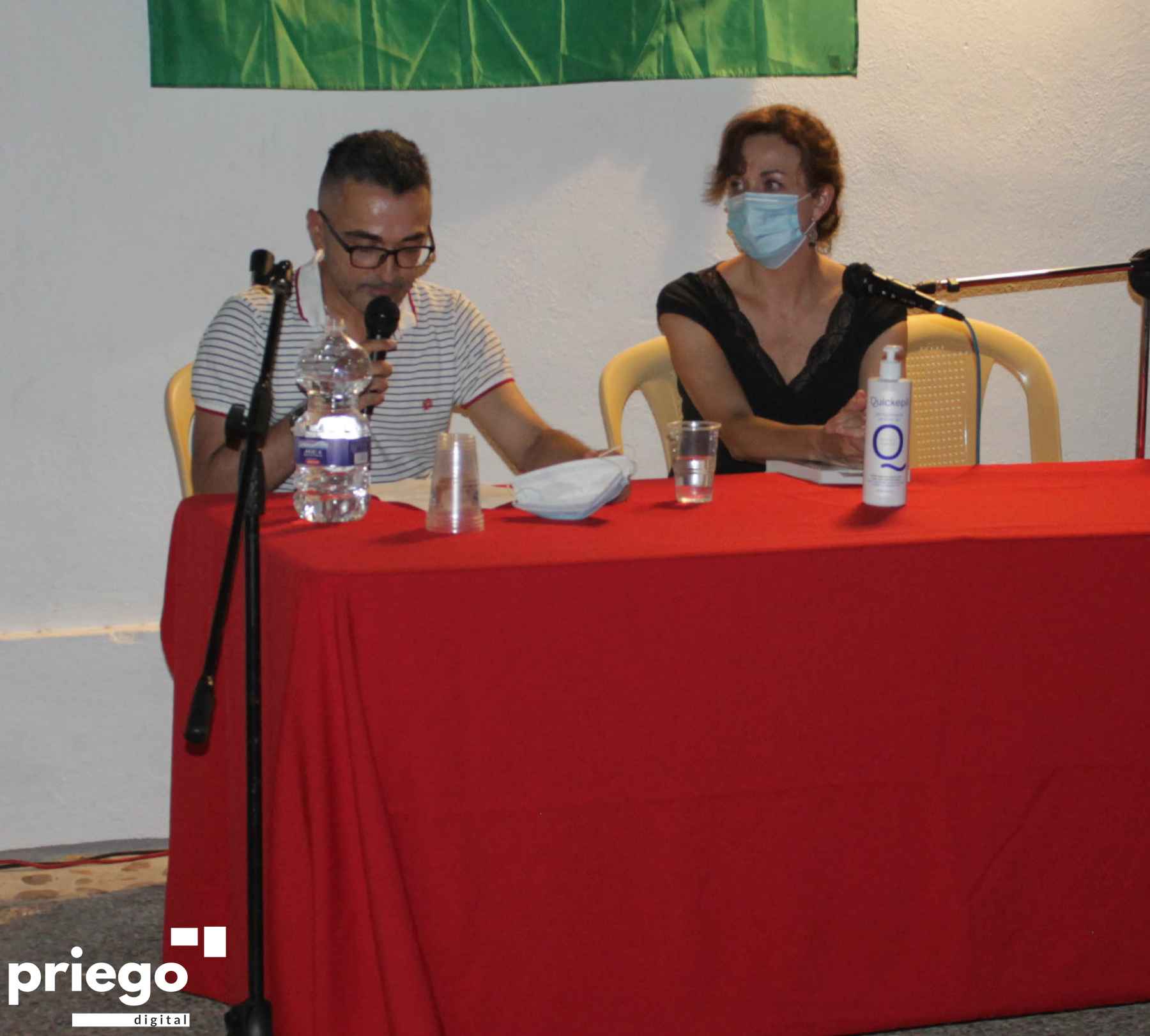 Santiago Sánchez y María Luisa Ceballos.