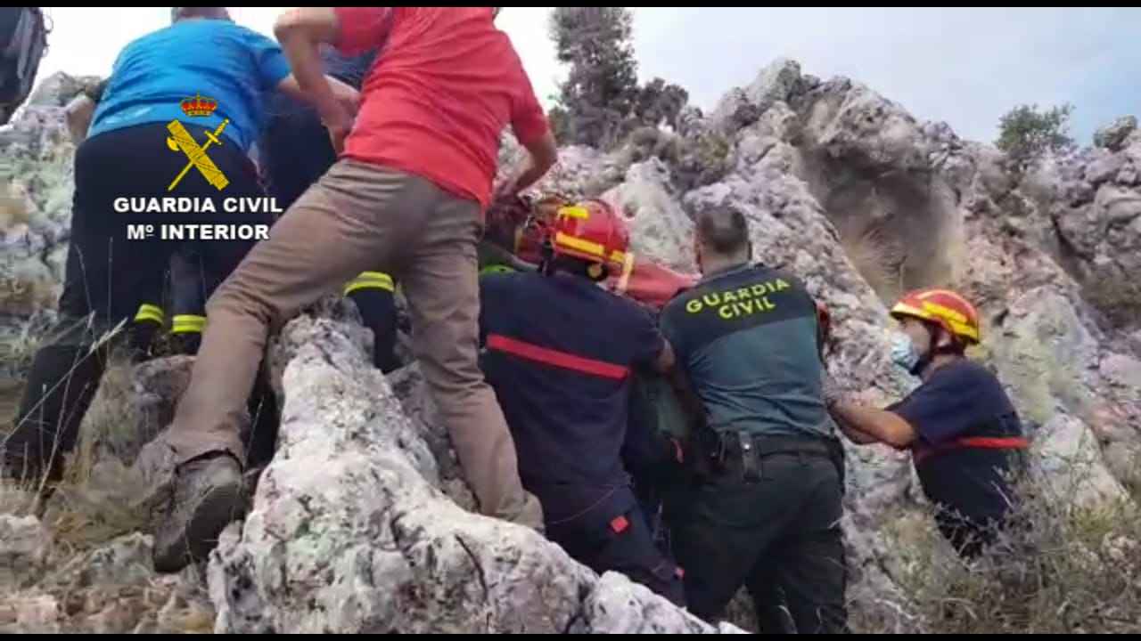 Imagen del rescate.