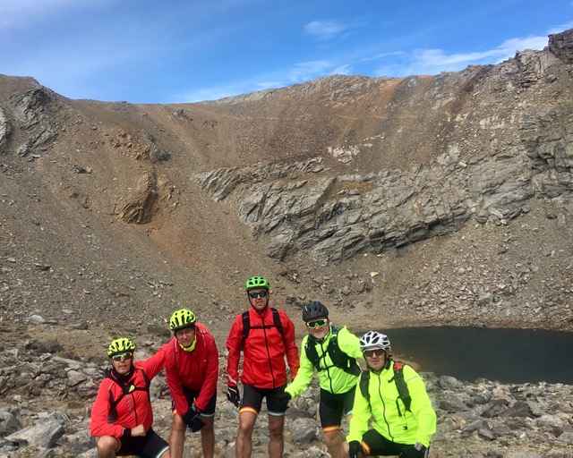 Subida al Veleta.