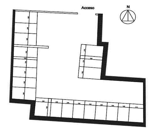 Plano del futuro aparcamiento.