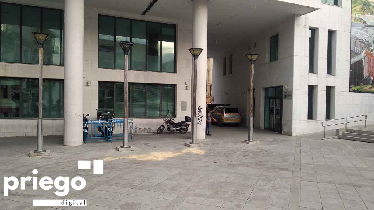 Actual emplazamiento de la jefatura de Policía Local en el edificio Palenque.
