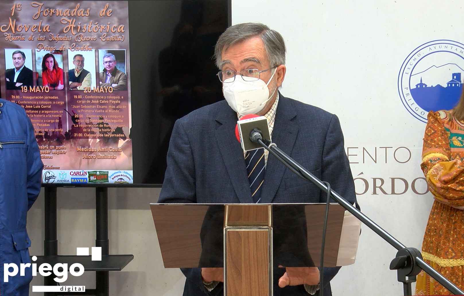 José Calvo durante la presentación.