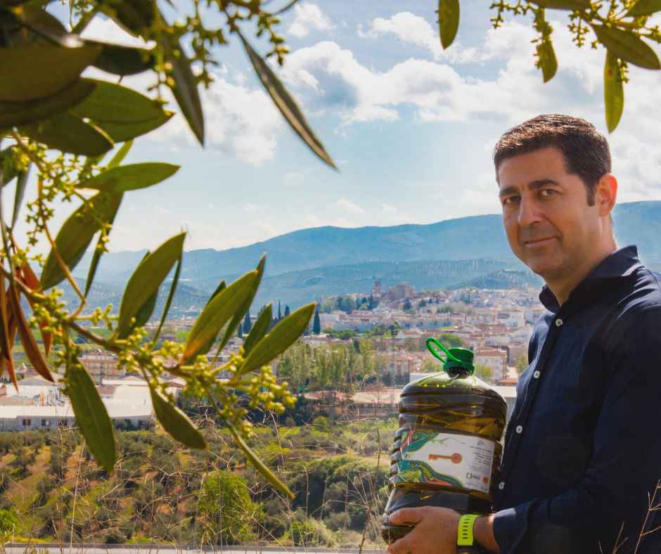 José Manuel Muela con la nueva marca.
