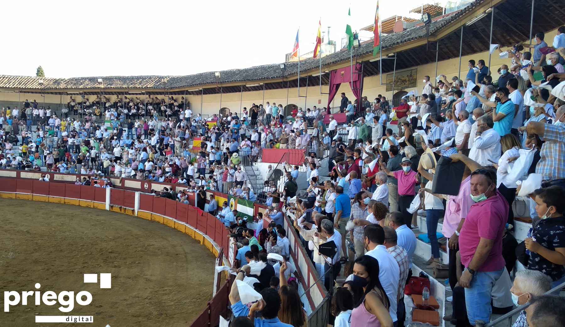 Aspecto que presentaba el tendido de sombra.
