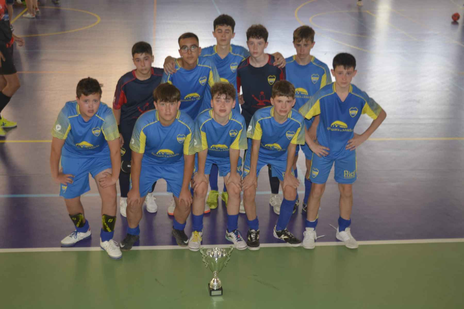 Subcampeones de Copa Diputación infantil.