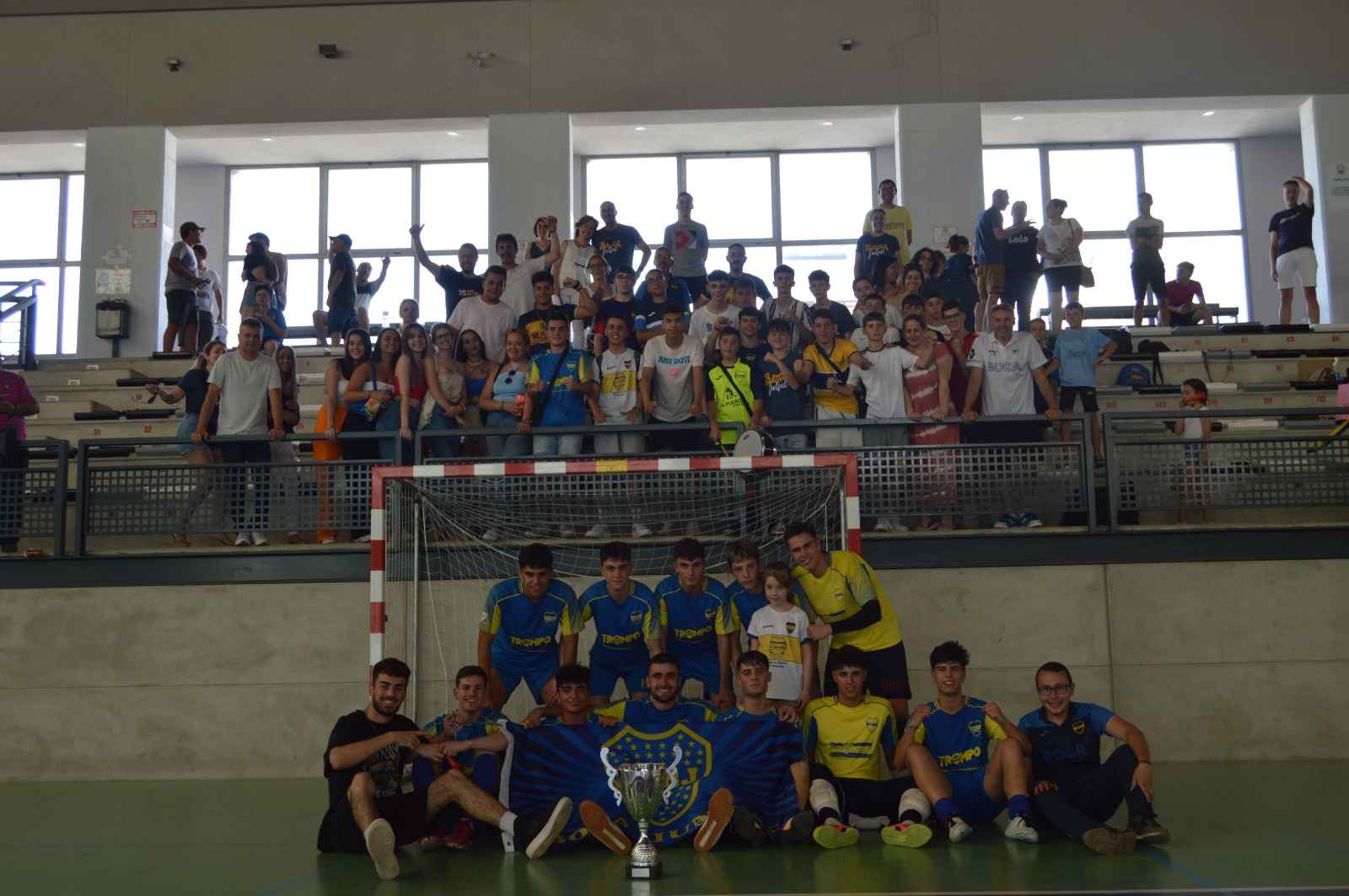 Campeones de Copa Diputación juvenil.