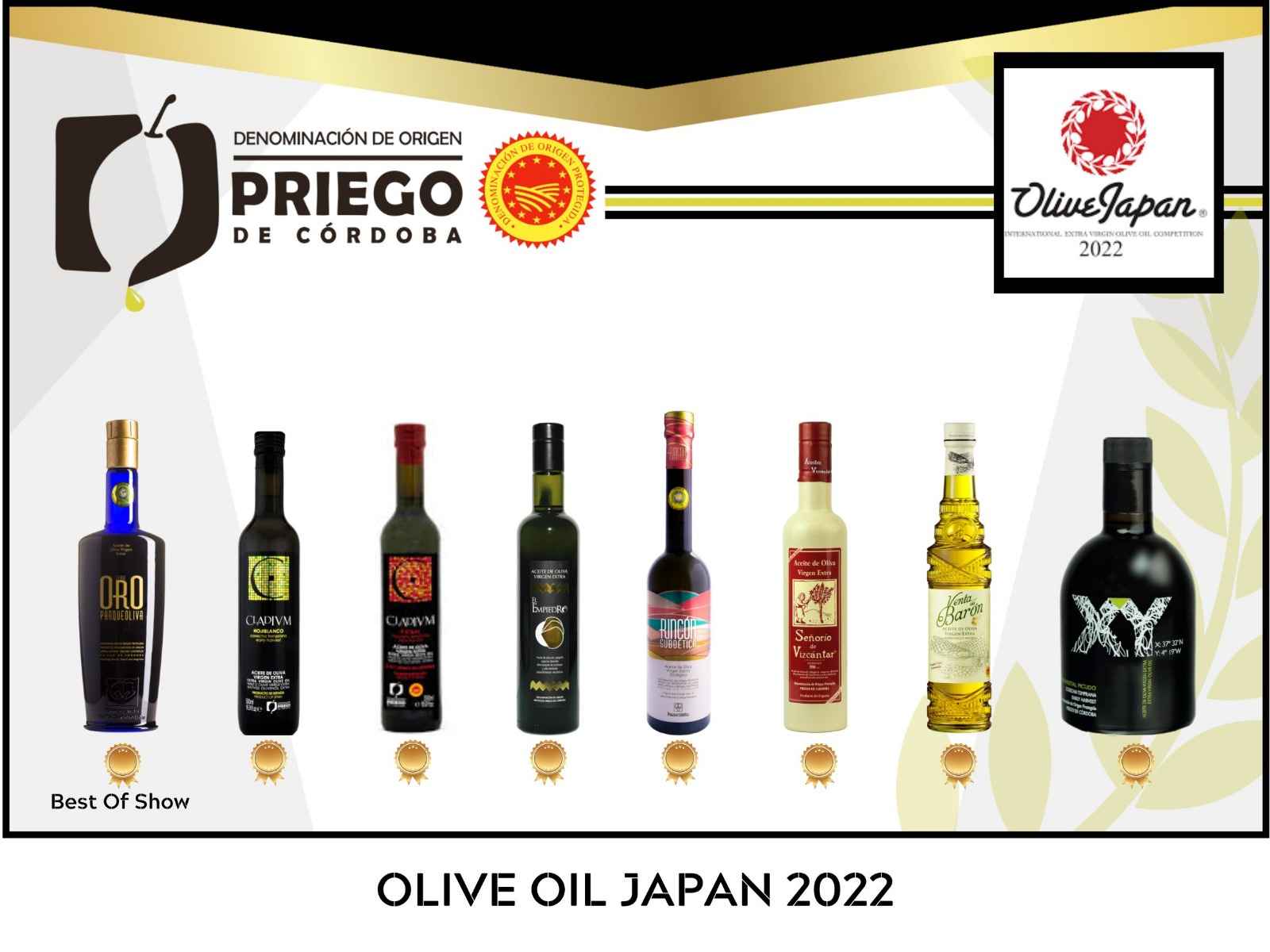Marcas premiadas en Japón.