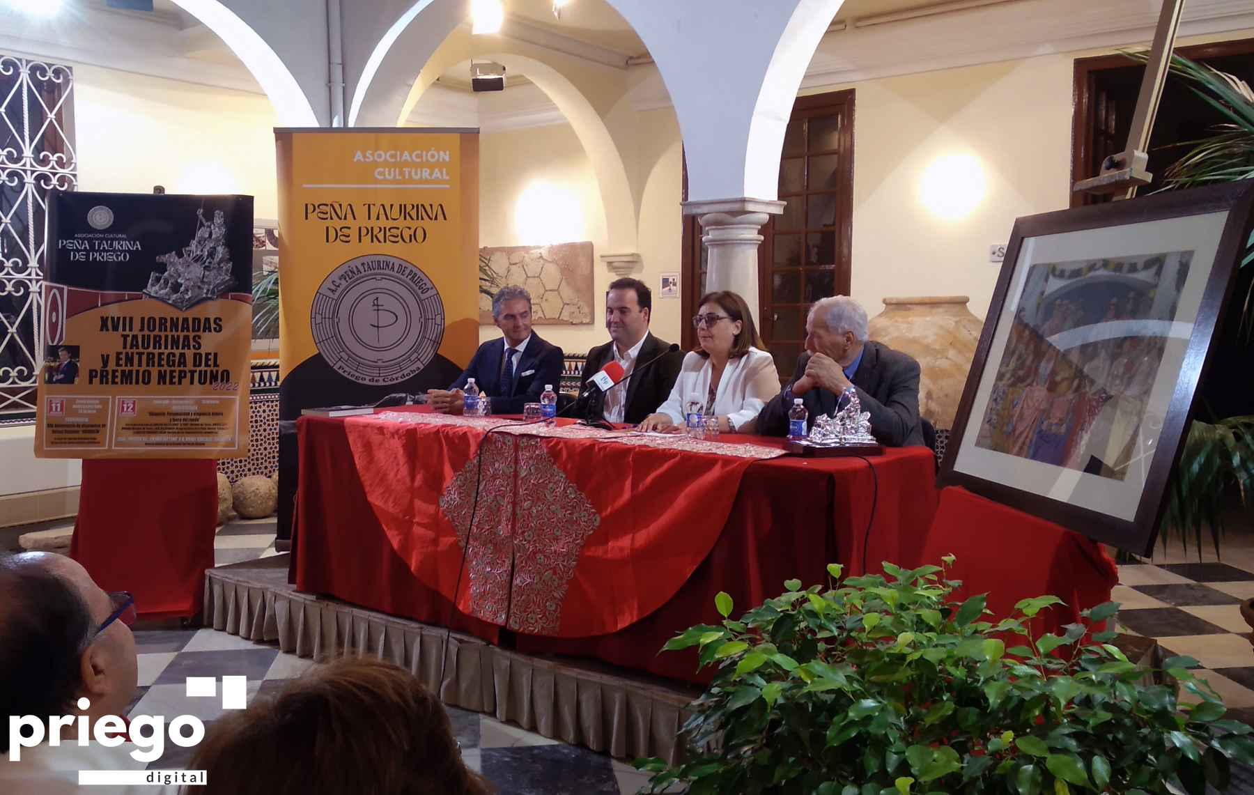 Acto de presentación de las jornadas celebrado en el centro cultural Lozano Sidro.