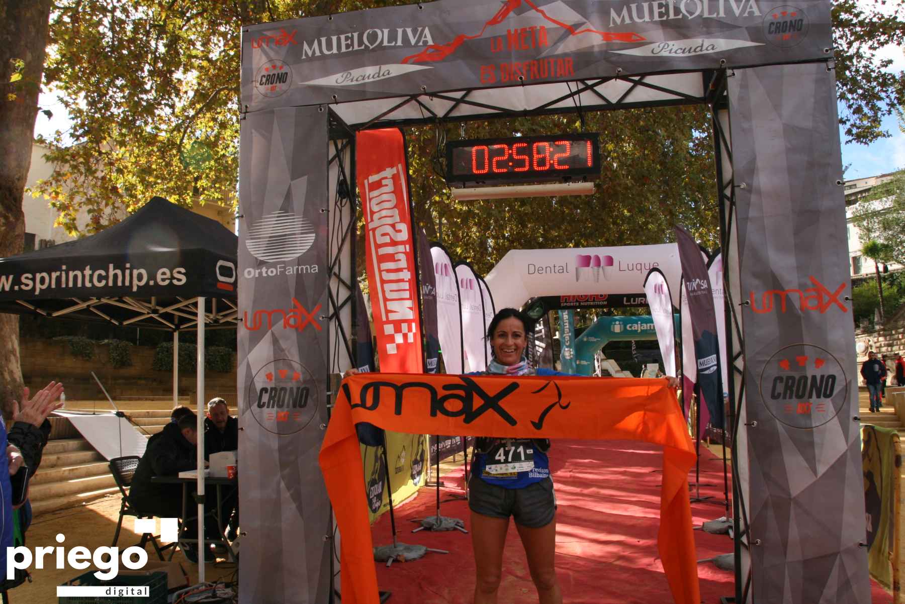 Primera clasificada minitrail.