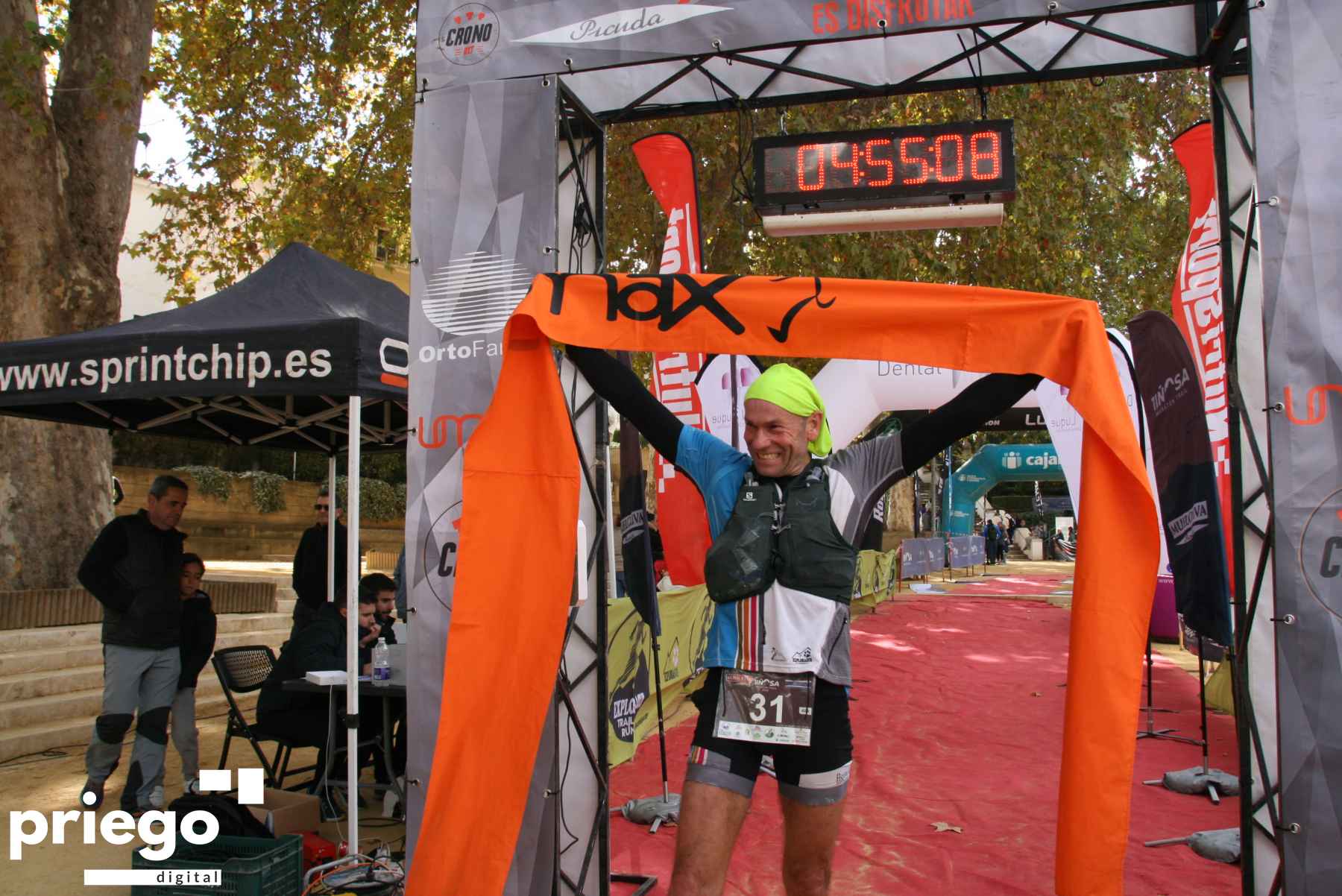 Primer clasificado maratón.