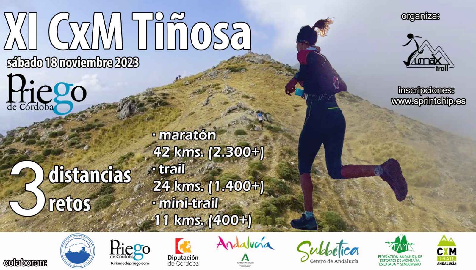 Cartel de la XI CXM Tiñosa.