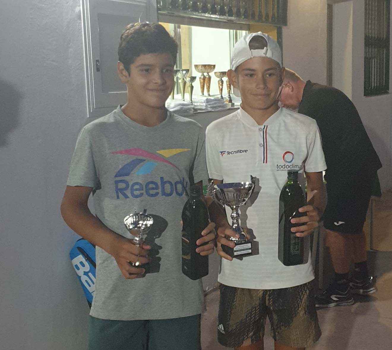 Finalistas infantil masculino.