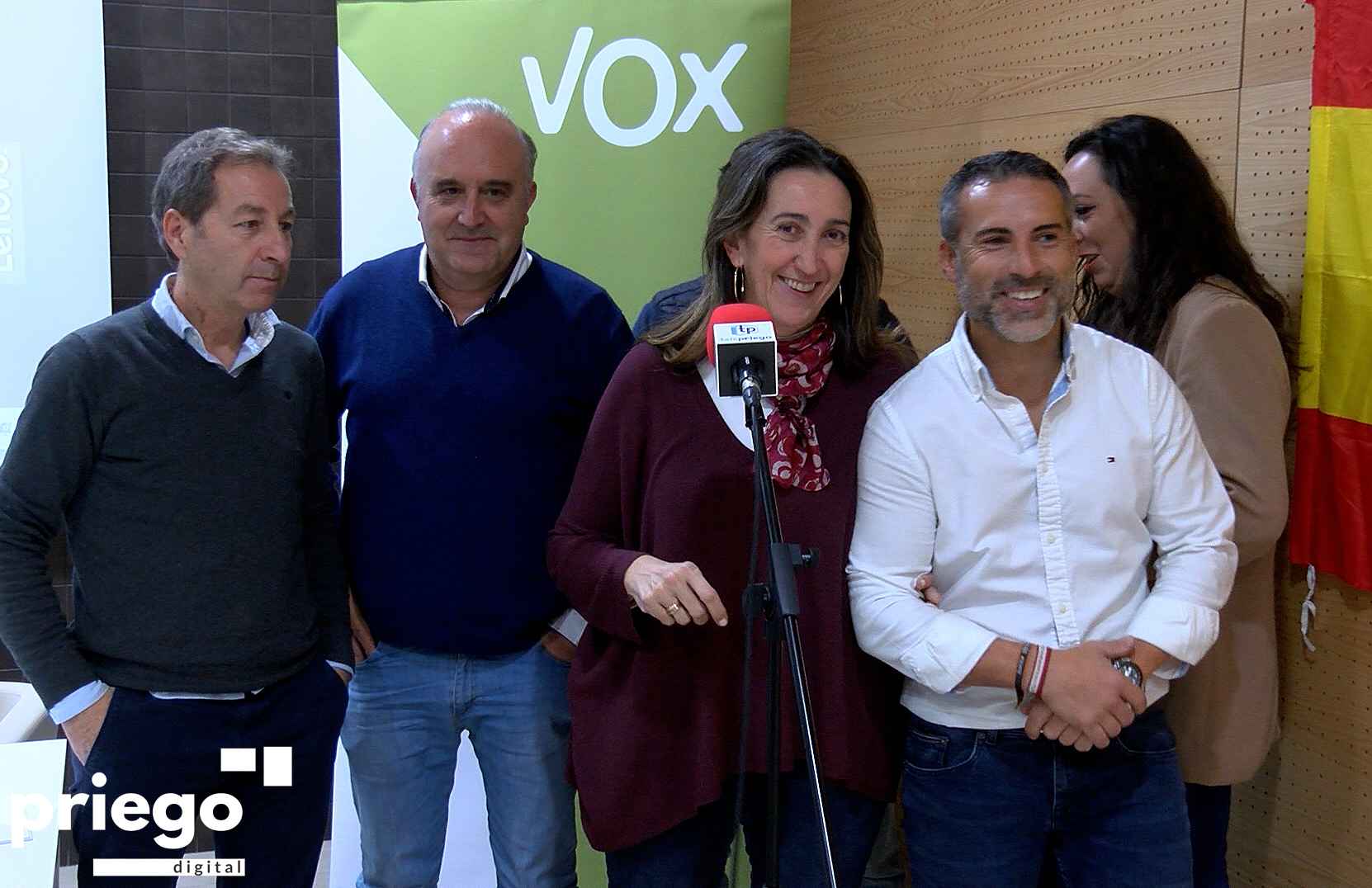 Badanelli y Martínez, el viernes en Priego.