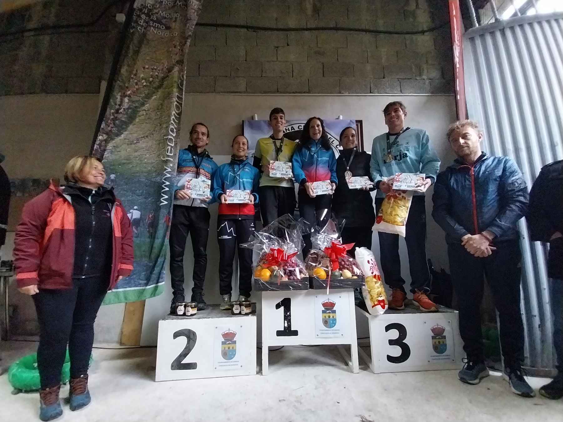 Podio de la prueba de KV.