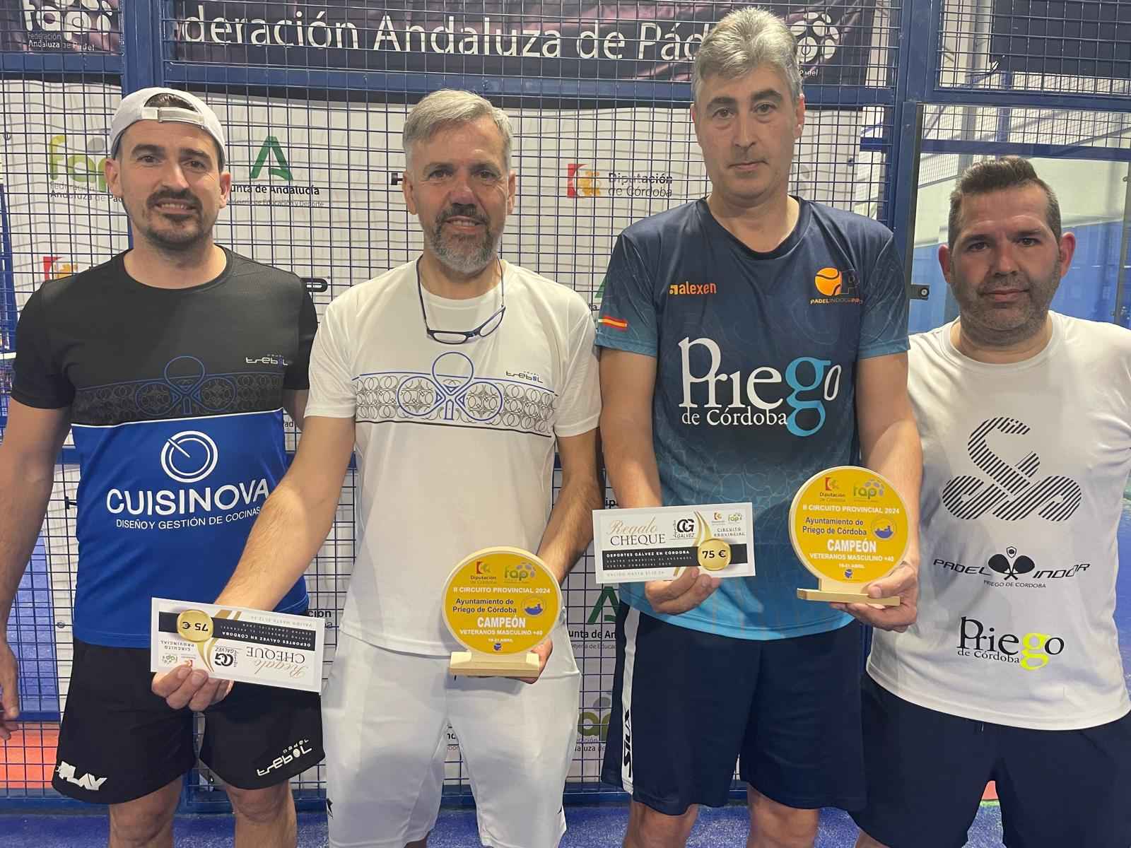 ganadores categoría +40.