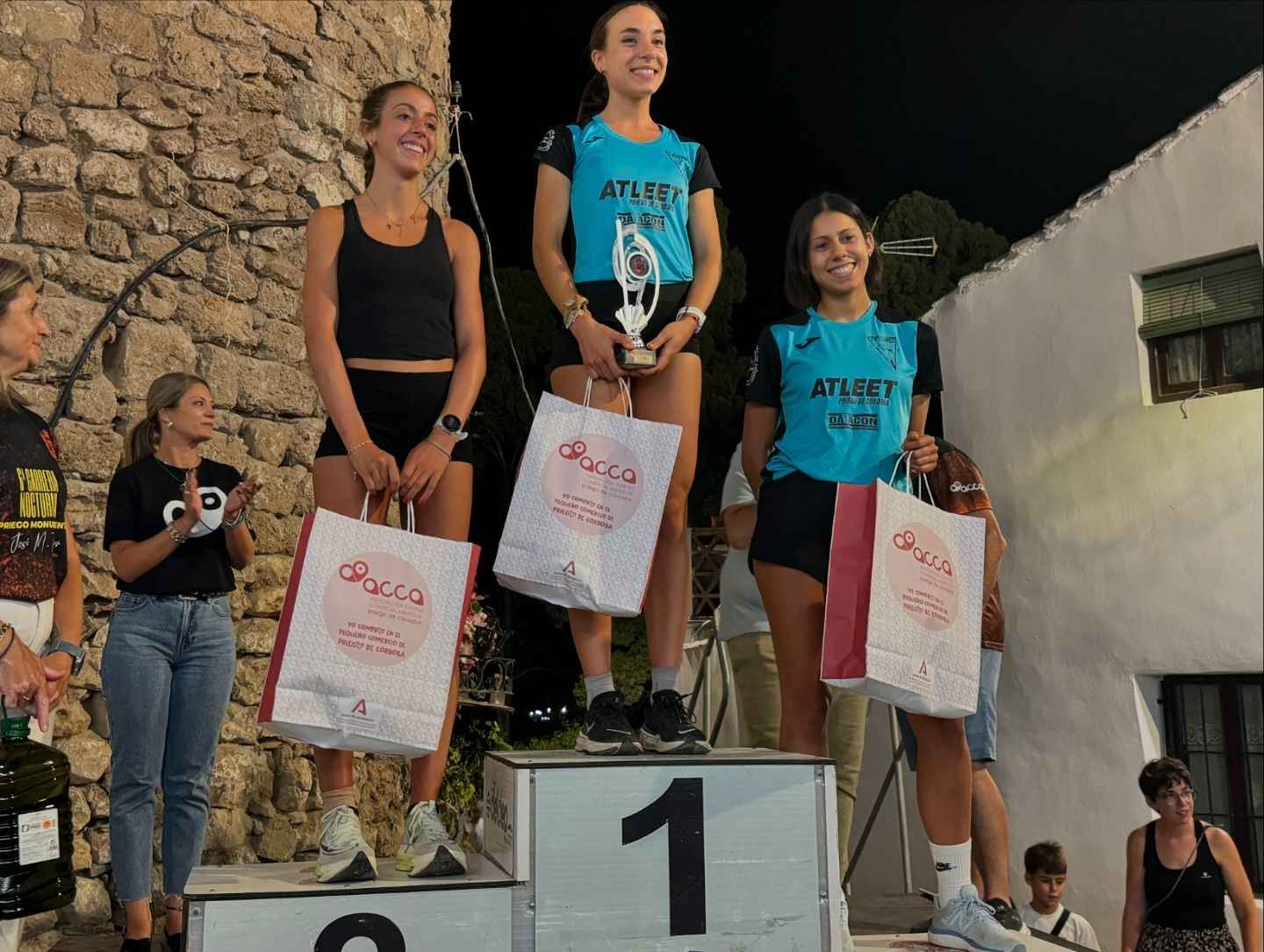 Podio femenino.