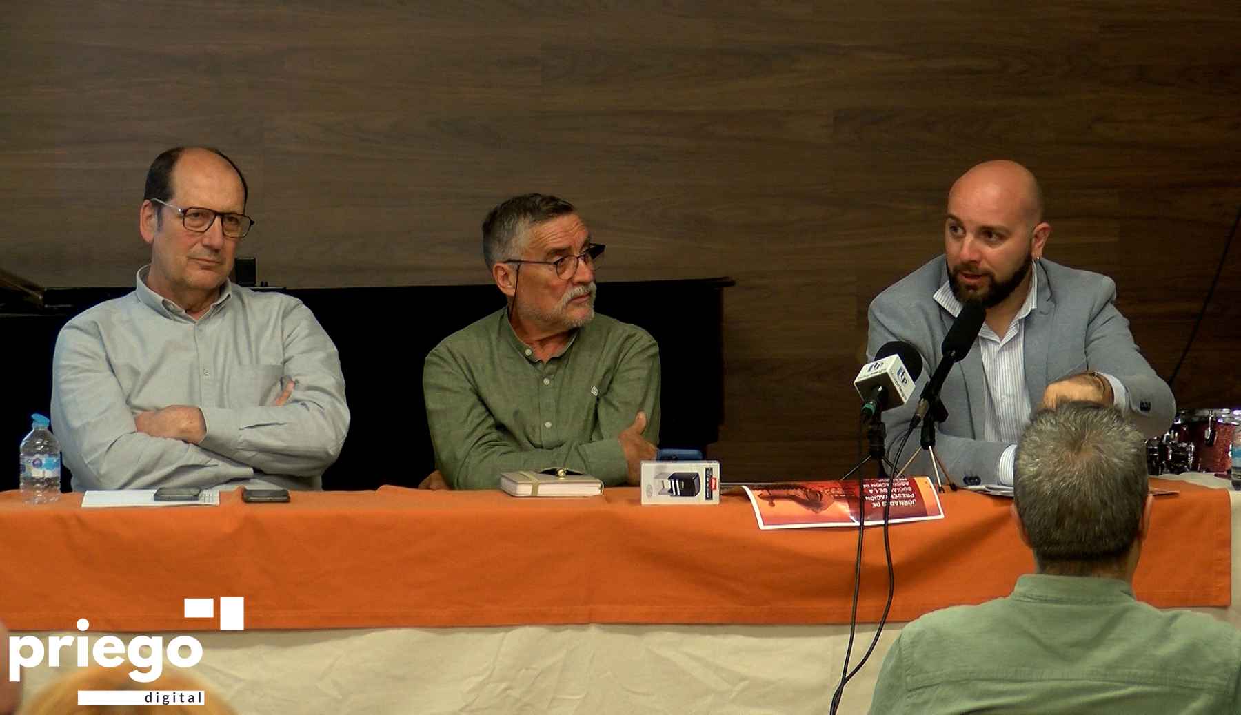 Eduardo Barrera, Juan Antonio Almendros y Juan Francisco Colomina.