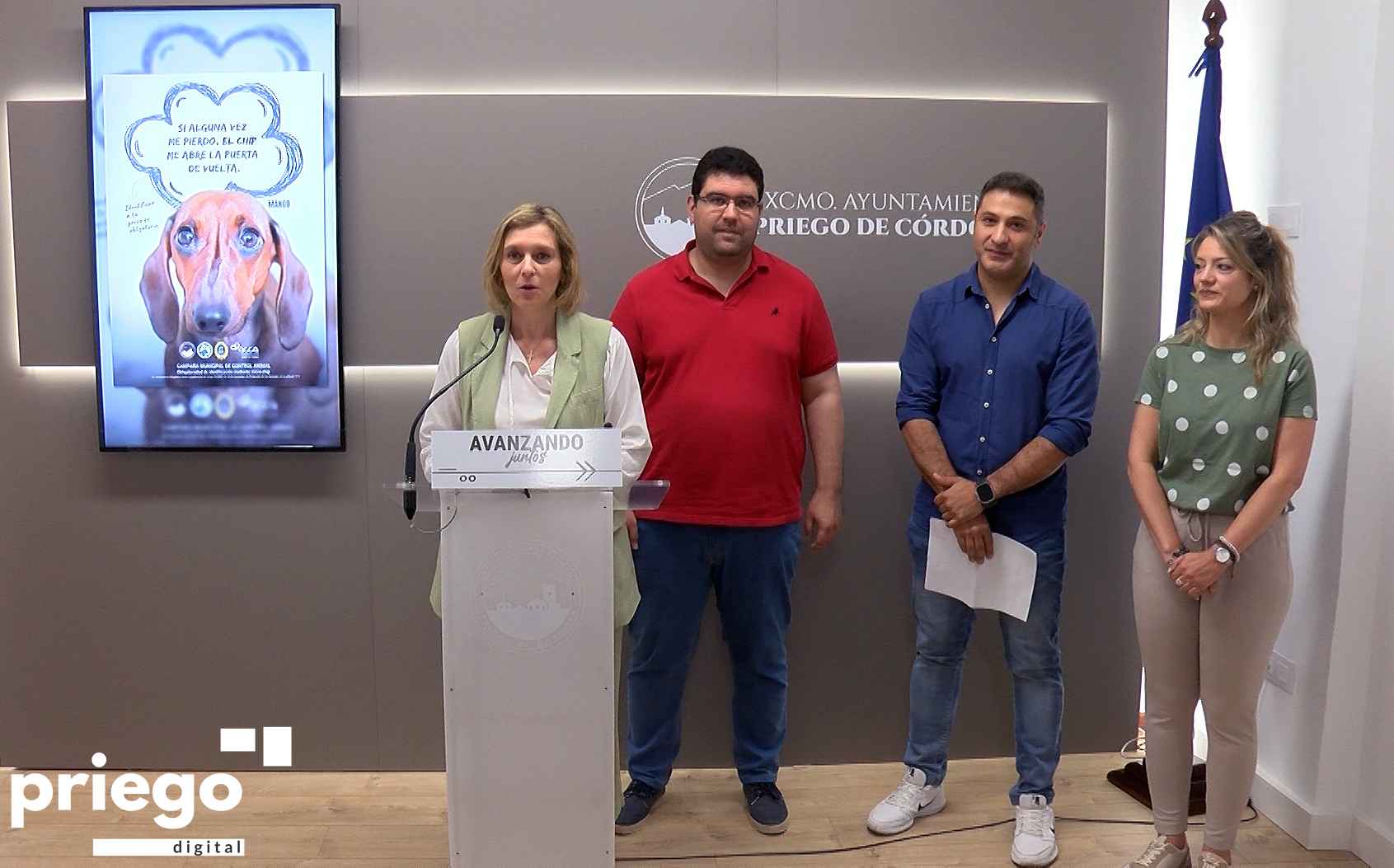 Inés Mérida, José Guzmán, Eduardo Aguilera y Eva Gómez.