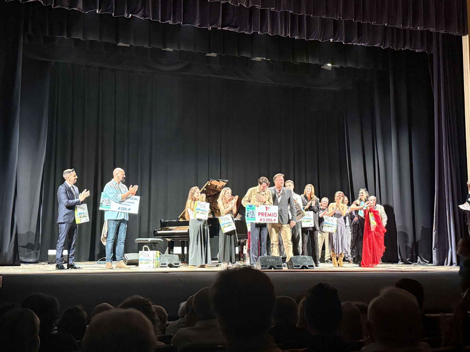 Imagen de la entrega de premios.