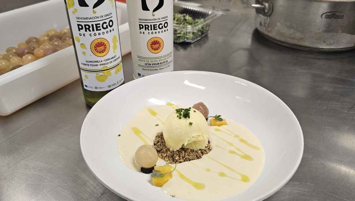 Uno de los platos servidos en la desgustación.