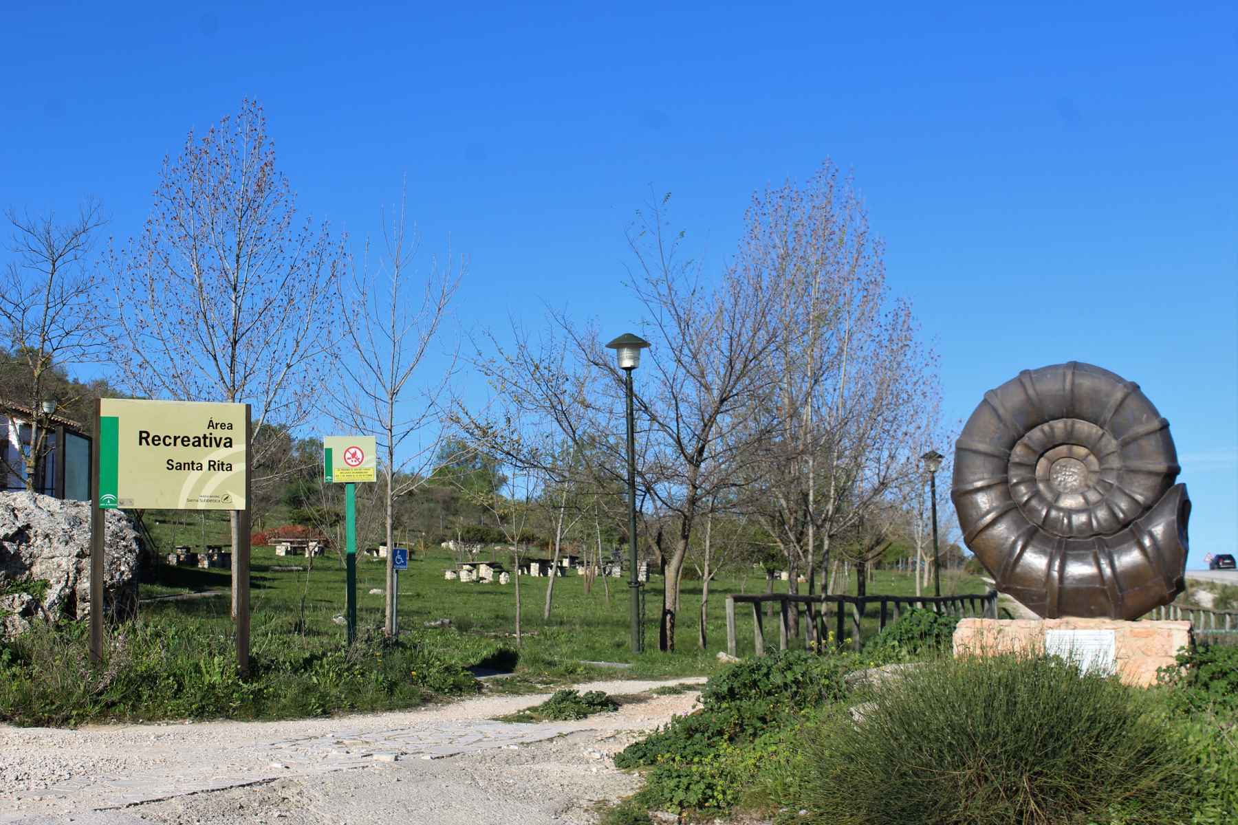 Imagen del Centro de Visitantes de Santa Rita.