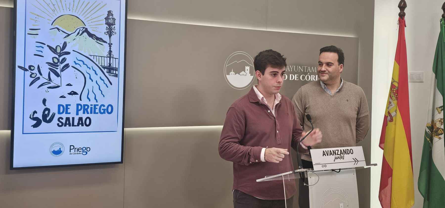 Imagen de la rueda de prensa.