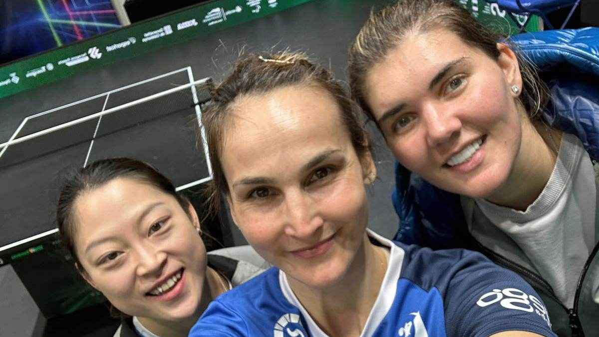 Tripleta del equipo prieguense.