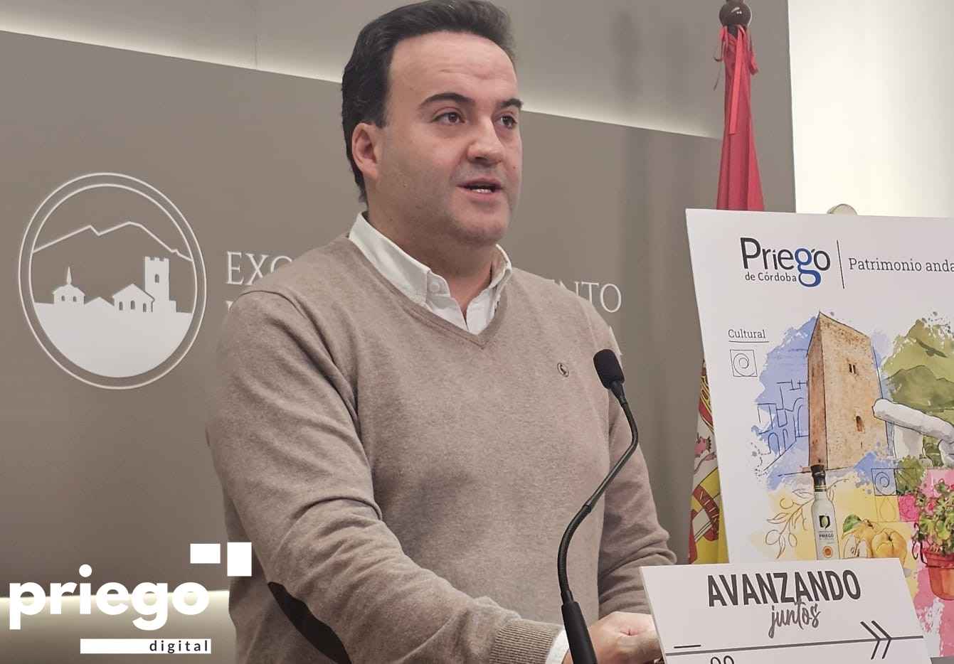 Juan Ramón Valdivia, alcalde de Priego de Córdoba.