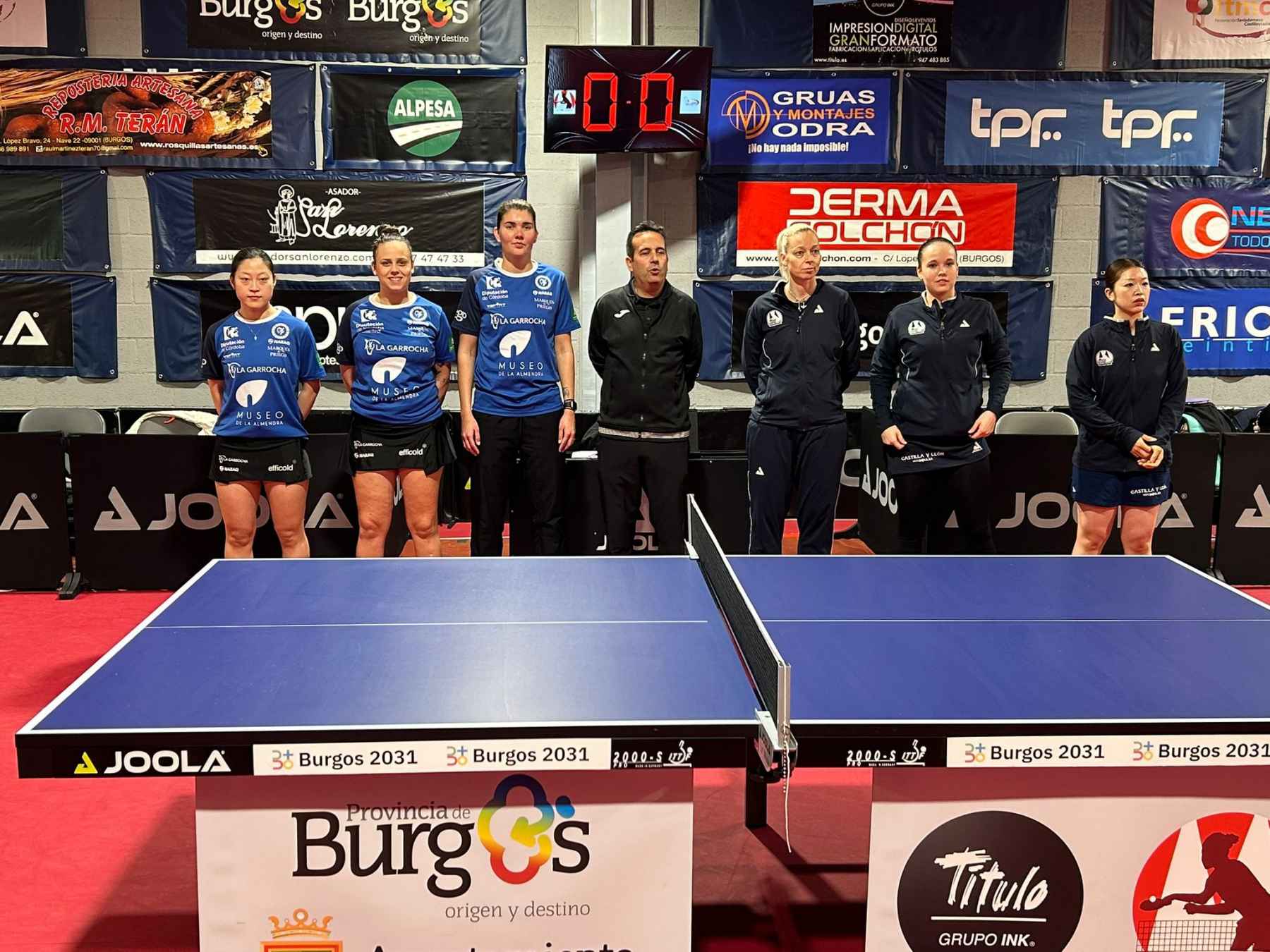 Tripletas de ambas escuadras.