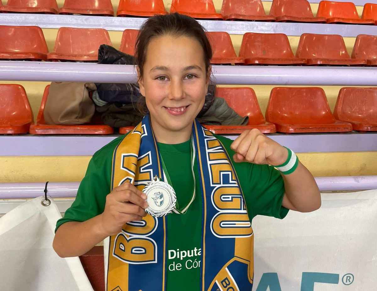 Manuela Gutiérrez, jugadora del Boca Priego FS.