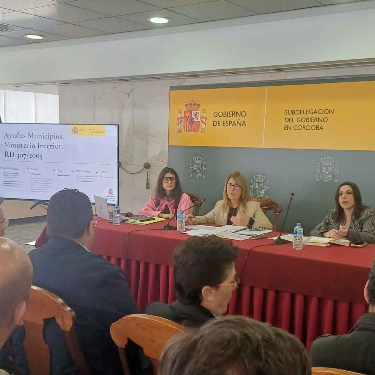 Imagen de la reunión informativa.