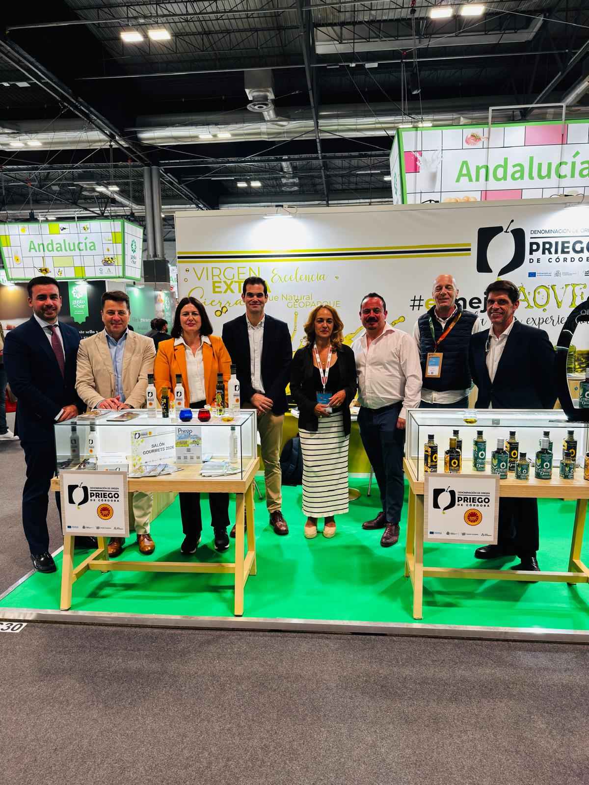 Stand de la DOP Priego de Córdoba.