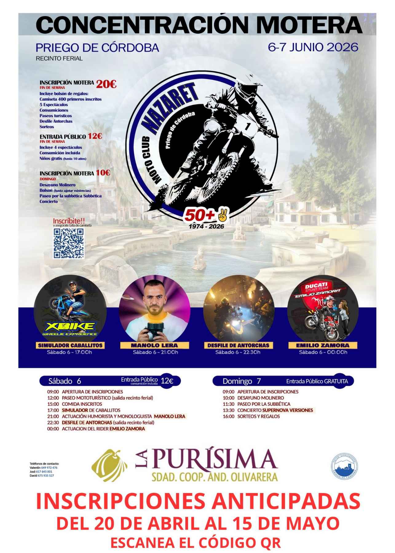 Cartel de la actividad.