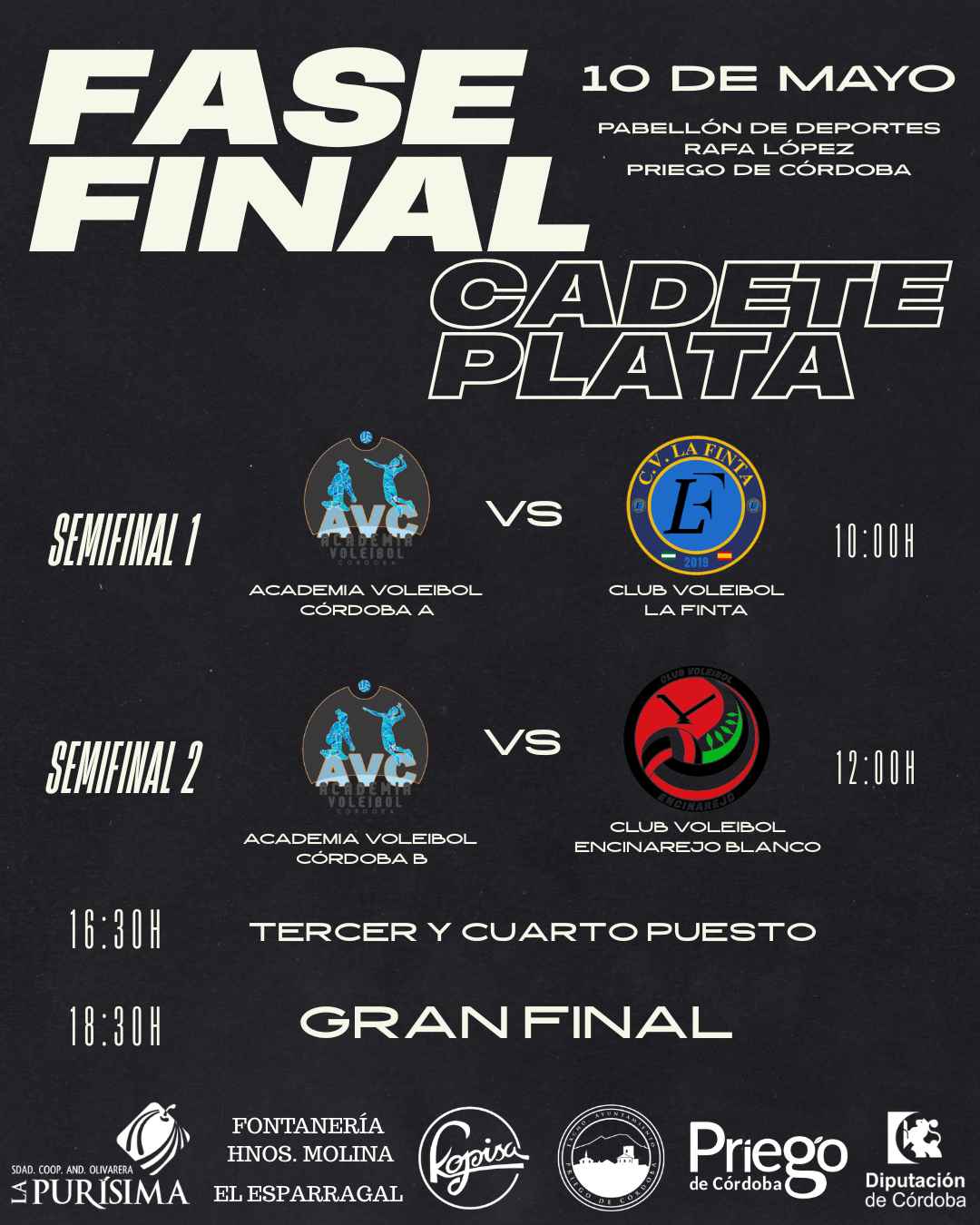 Cartel del torneo.