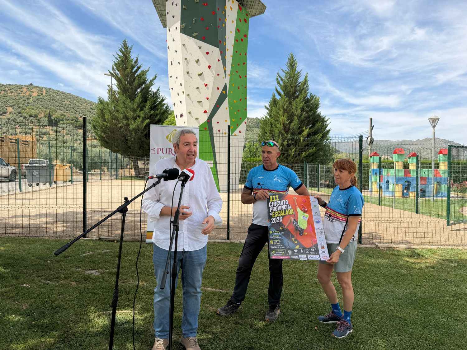 Presentación de la nueva instalación deportiva.