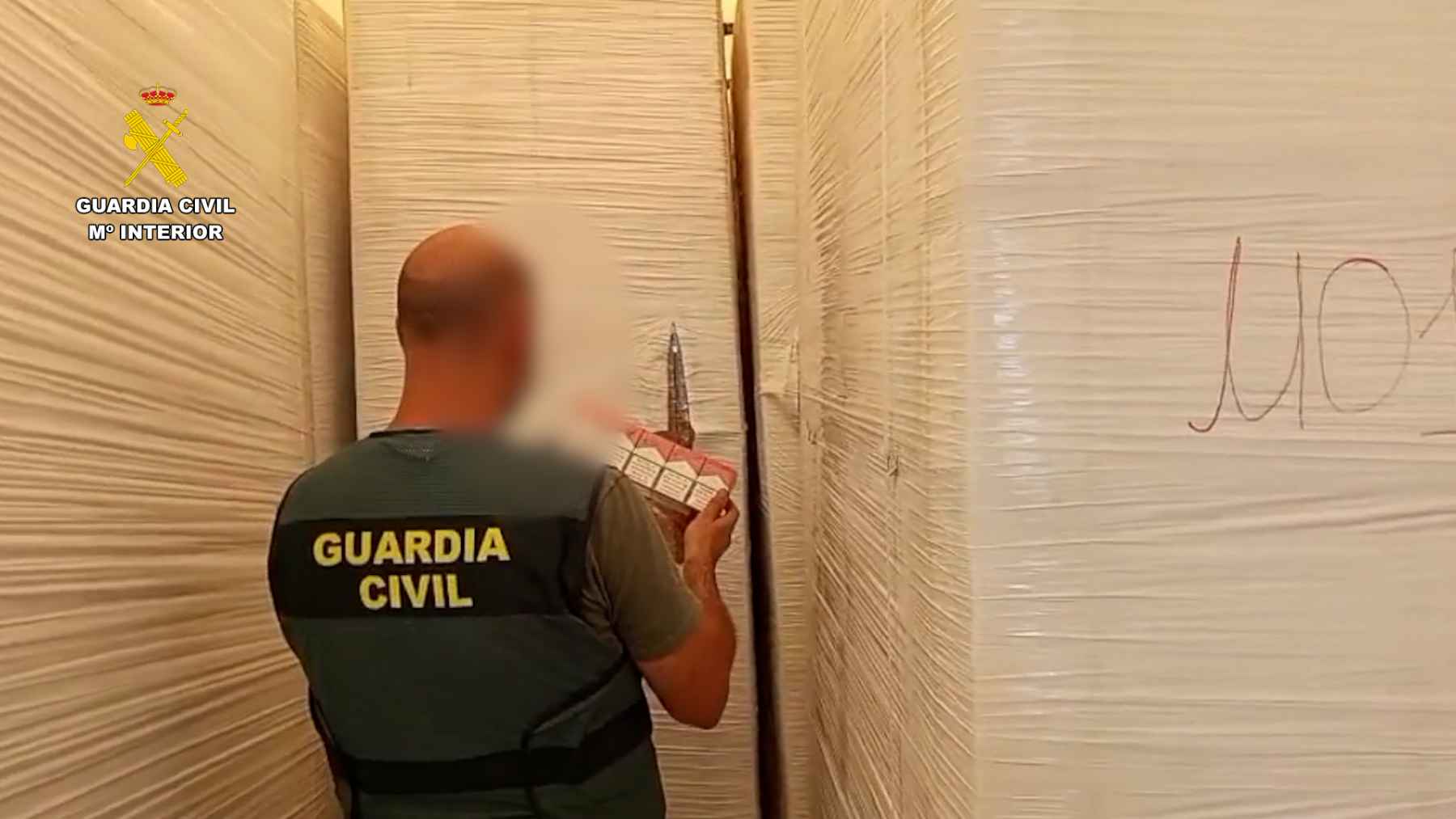 Desmantelada una organización criminal que contaba con una fábrica ilegal de tabaco en Lucena