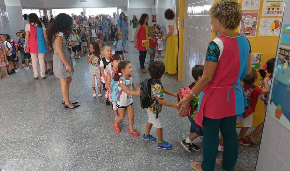 La provincia contará el próximo curso con 27 aulas nuevas de Infantil de tres años.