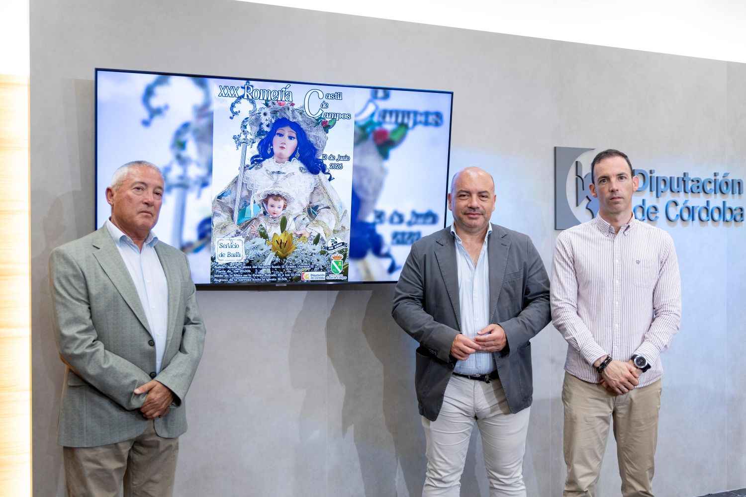 Presentación de la romería en la Diputación de Córdoba.