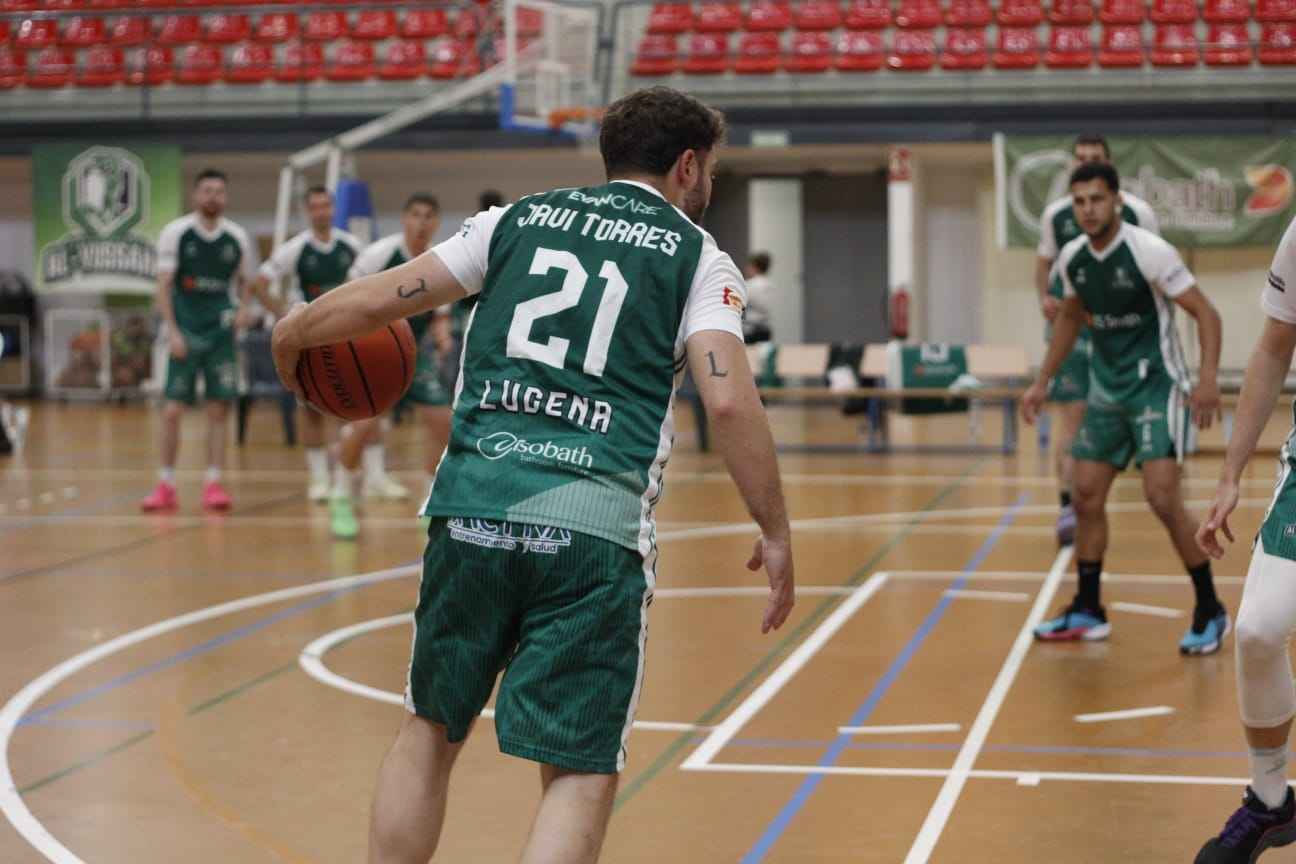 Javi Torres en su etapa como jugador en Lucena.