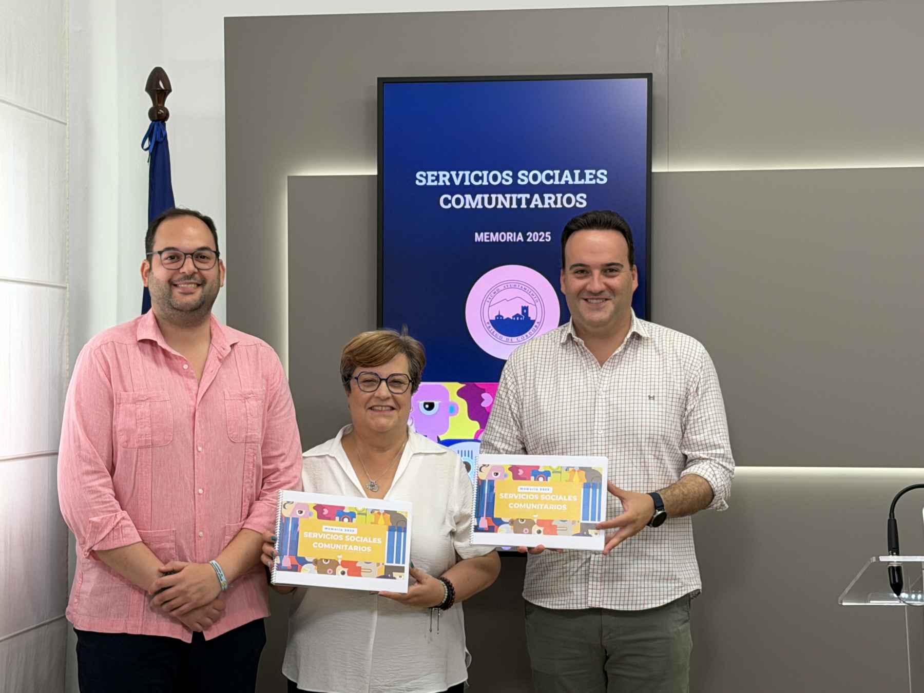 Presentación de la memoria de los Servicios Sociales Comunitarios correspondiente a 2025.